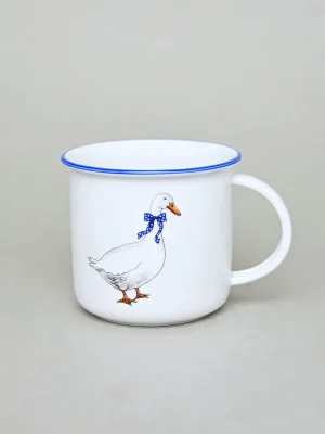 Autentický Hrnek Tina střední 240 ml, husy, Český porcelán a.s.
