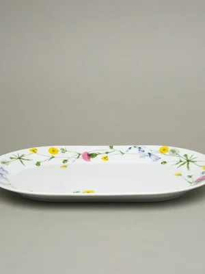 Cenově Výhodný Tom prapor bodlák: Mísa oválná 32 cm, Thun 1794, karlovarský porcelán