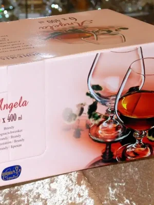 Kup Teď Angela 400 ml, sklenička na brandy/koňak, 6 ks., Bohemia Crystalex