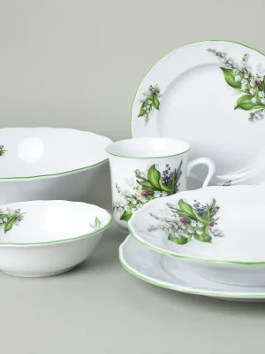 Nejlepší Volba Jídelní sada 31 díl., konvalinky, Český porcelán a.s.