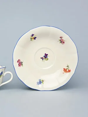 Podšálek C/1 (zrcadlový podšálek) 15,5 cm, Házenka IVORY, Český porcelán a.s. Kup Teď