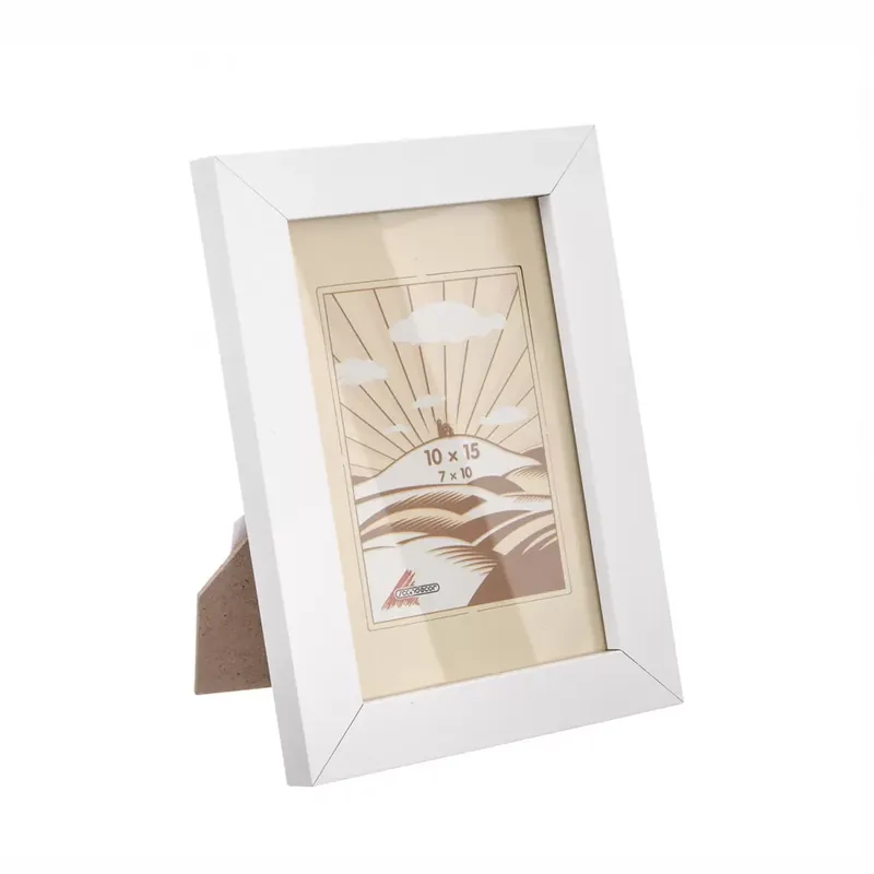 Fotorámeček dřevo bílý 10x15 cm Dokud Zásoby Vydrží