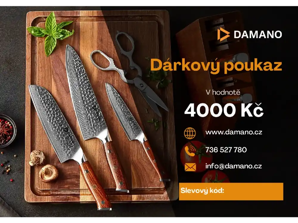 Nakupujte Hned Dárkový poukaz v hodnotě 4000,- Kč