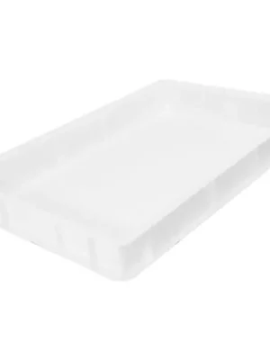 Přepravka plast 10 l 40x30x10,5 cm, bílá Vysoce Kvalitní