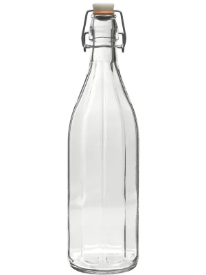 Nejlepší Cena Láhev na alkohol 1,0l s obloučkovým uzávěrem 10-hranná