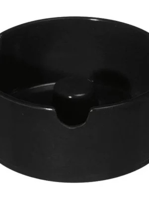 Sezónní Sleva Popelník melamin Waca 10 cm, černý