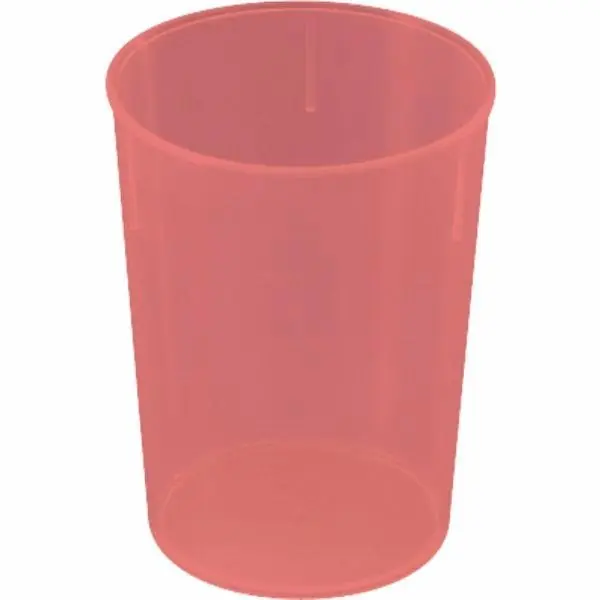 Kelímek plast Waca 250 ml, červený Nejlepší Volba