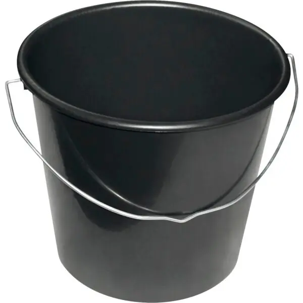 Kbelík plastový 12 l, černý Vrácení Zdarma
