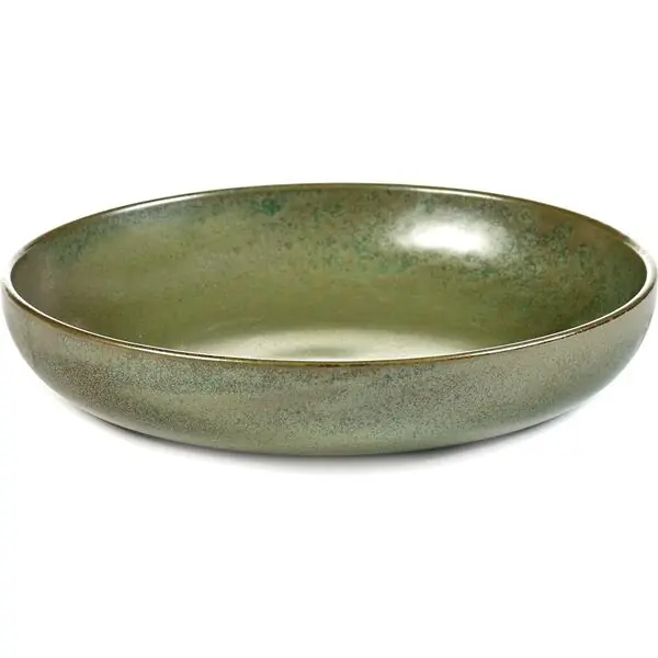 Talíř hluboký SERAX Surface L 21 cm, camo zelená Značkový