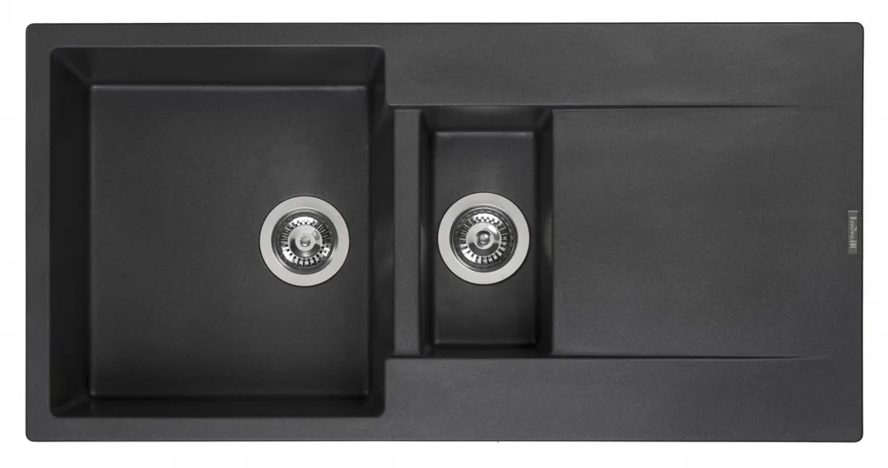 Kuchyňský dřez Reginox Amsterdam 1000.10 Black metalic (silvery) Nejprodávanější