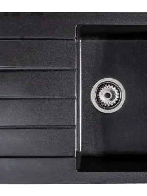 Dokud Zásoby Vydrží Kuchyňský dřez Granisil Gradiz 765.0 Black metallic