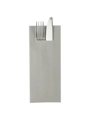 MANK BASIC Kapsa na příbory, 300 kusů, 1/8 přehyb, Linclass-Professional, šedý Super Cena