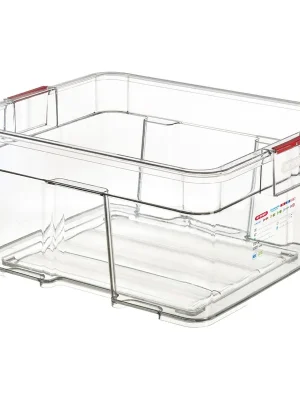 Bezpečná Platba ARAVEN Gastronádoba GN 2/1, ABS, Hloubka: 300 mm, Objem: 70 L