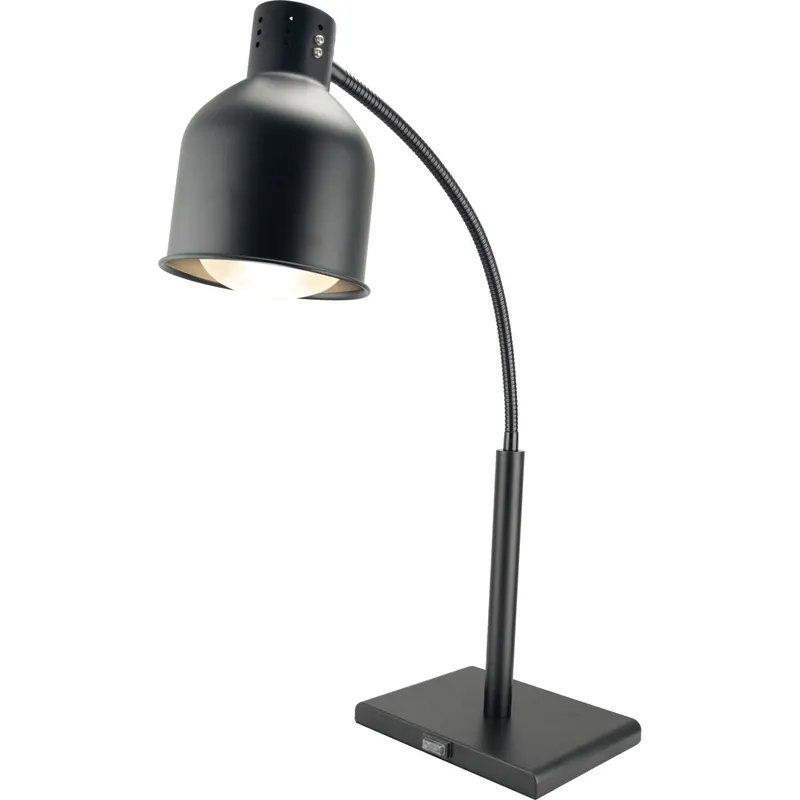 Flexibilní ohřívací lampa, černá Značkový