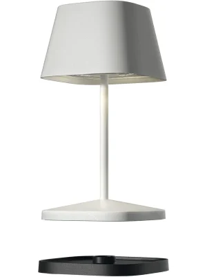 SOMPEX Neapel 2.0 Stolní / venkovní LED lampa z hliníku, výška: 200 mm, bílá Koupit Online