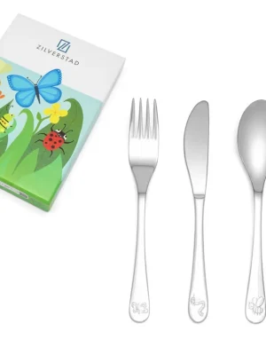 ZILVERSTAD Dětský příbor Kamarádi z přírody, sada 4 ks Speciální Cena