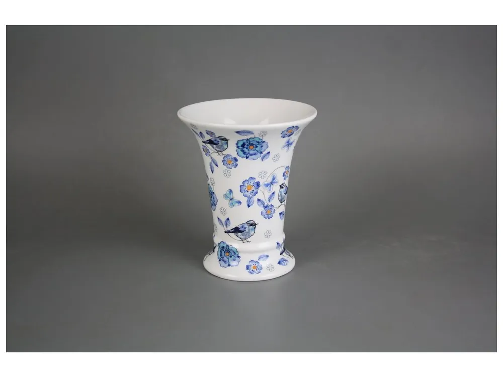 Oblíbený Váza 15cm Blue Bird Garden
