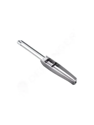 Finální Výprodej Nerezová škrabka s podélnou čepelí Long Peeler+, s ochranným krytem