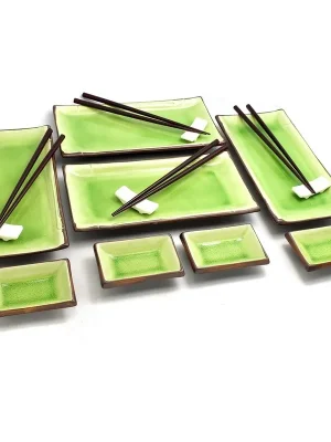 Nízká Cena Porcelánový servis na sushi Midori Yaku, pro 4 osoby