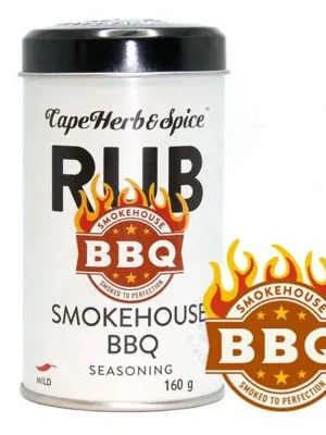 směs koření Rub Smokehouse BBQ 160g Expresní Doručení