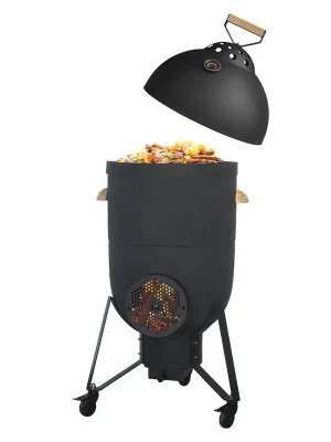 Speciální Cena Keramický Rocket Stove Grill 4v1 – multifunkční venkovní kuchyně