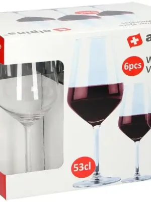 Sklenice na červené víno ALPINA 530ml 6ks Kup Teď