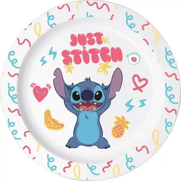 Časově Omezené Plastový talíř Stitch 22cm