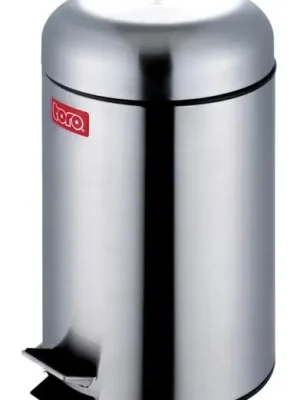 Dokud Zásoby Vydrží Nerezový nášlapný odpadkový koš TORO Retro 20l