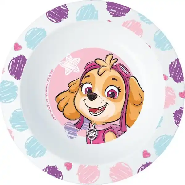 Plastová miska Paw Patrol 16cm růžová Objednat Nyní