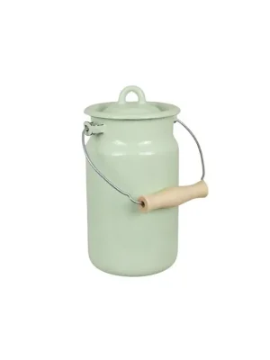 Smaltovaná bandaska 2 ltr. EMILS, zelená Strömshaga Novinka