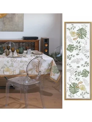 Běhoun AGAPANTHES 50x150 cm, béžová Beauvillé Must-Have