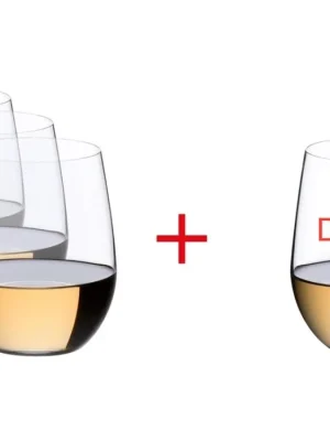 Sklenice na bílé víno Viognier / Chardonnay „O“ PAY 3 GET 4 Riedel Cenová Bomba