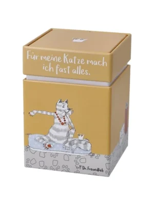 Nová Kolekce Umělecká dóza Für meine Katze Dr BARBARA FREUNDLIEB Goebel