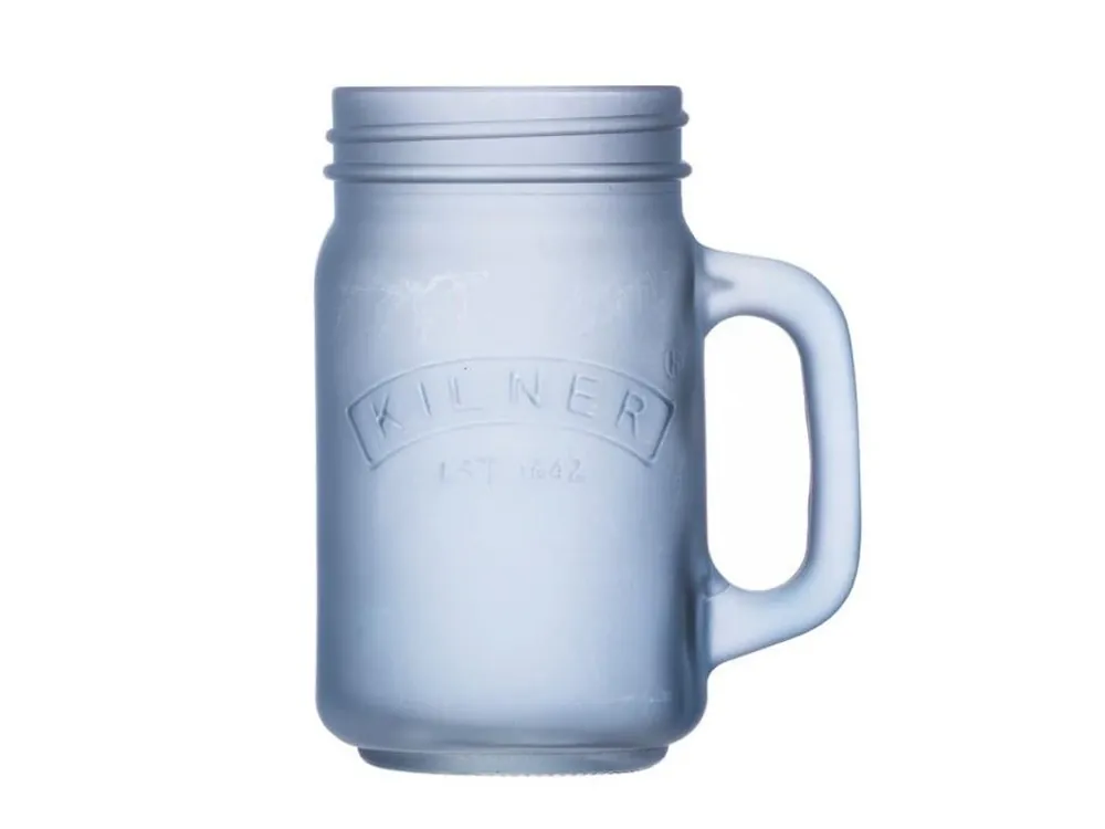 Sleva Džbánek s rukojetí modrý 0,4 l, Kilner