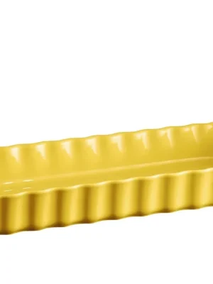 Hranatá koláčová forma 36 x 15 cm žlutá provance, Emile Henry Omezená Nabídka