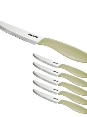 Koupit Online Nůž jídelní PRESTO 12 cm, 6 ks, béžová