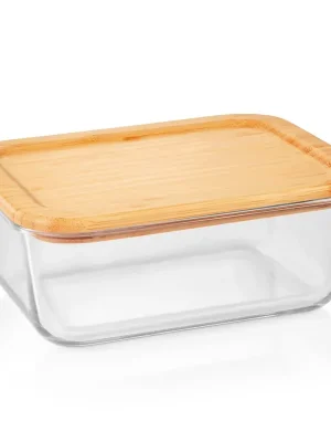 Sleva Skleněná dóza ONLINE 1,8 l, obdélníková