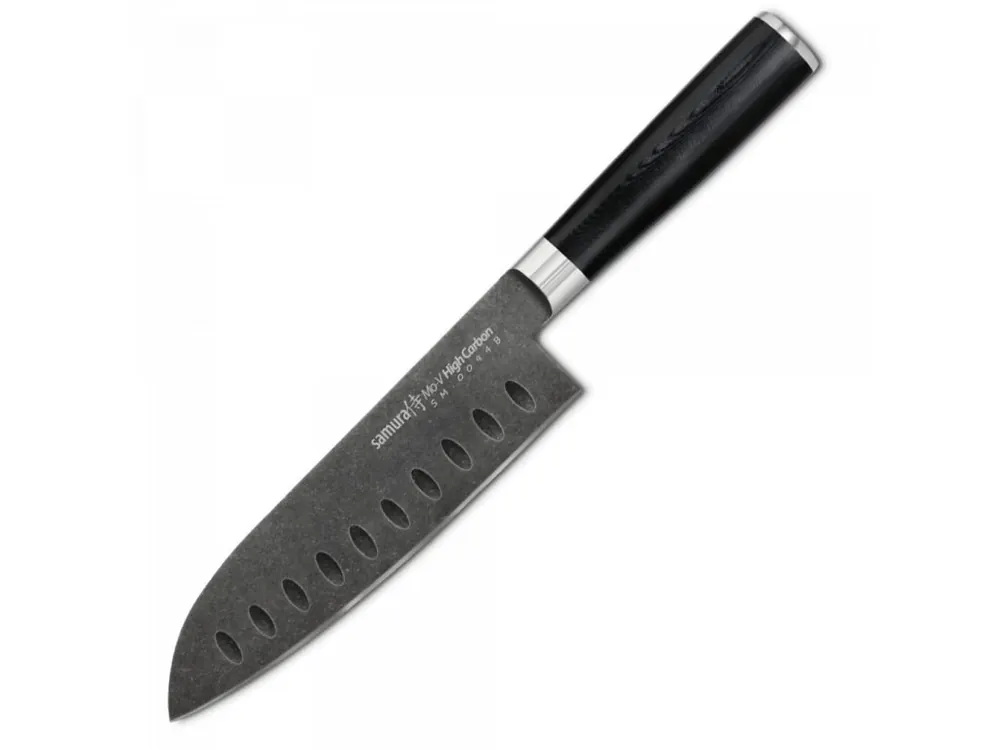 Samura MO-V Stonewash nůž Santoku 180 mm Top Prodej