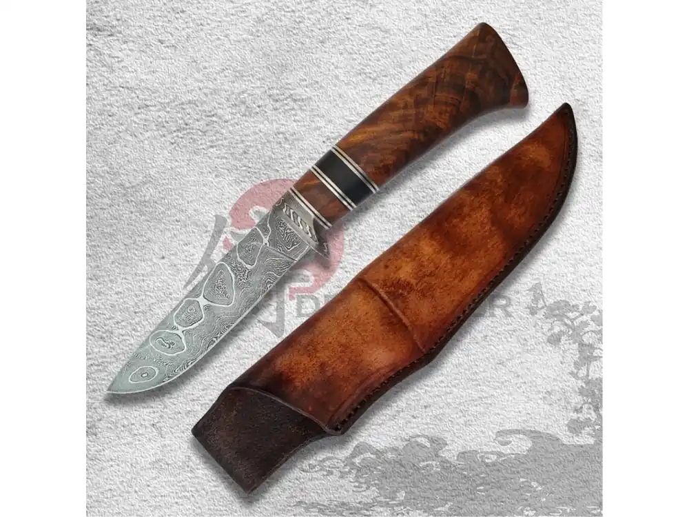 lovecký nůž SKYER Damascus Autentický