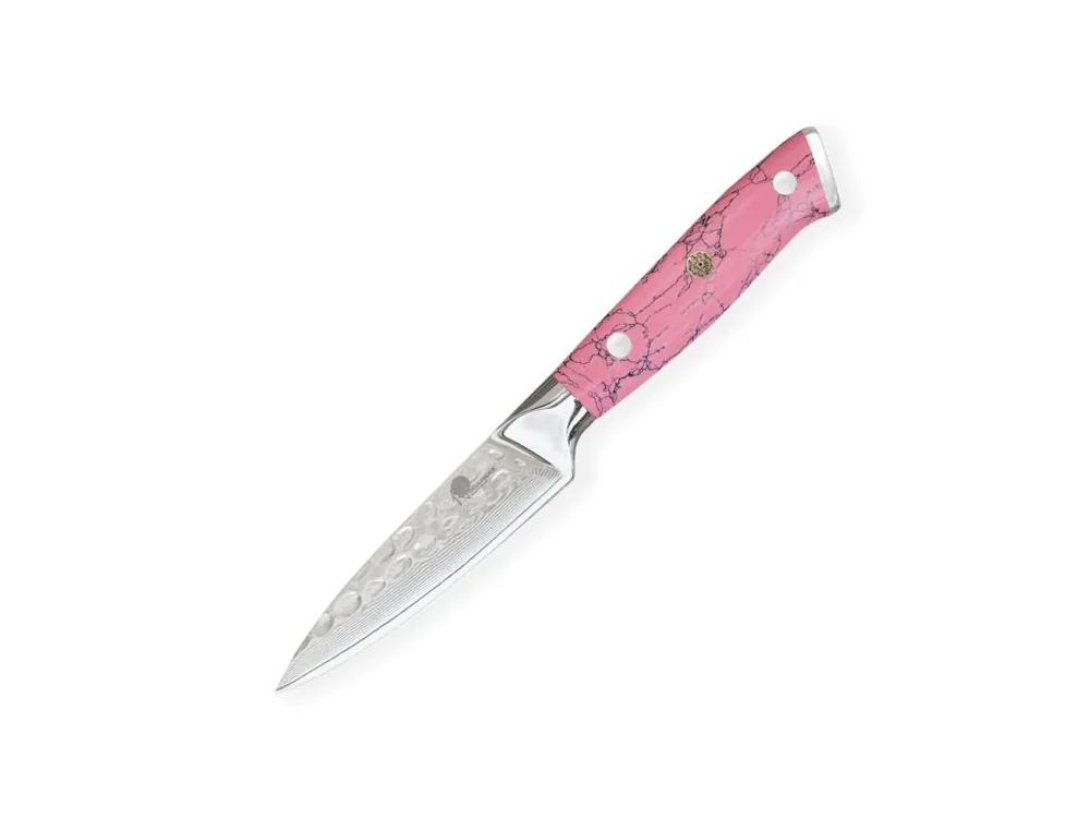 Nejprodávanější Růžovej Prcek - PINK STONE TSUCHIME DAMASCUS