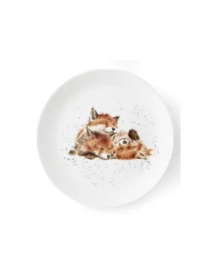 Wrendale porcelánový talíř dezertní Fox s liškami 21cm Nakupujte Hned