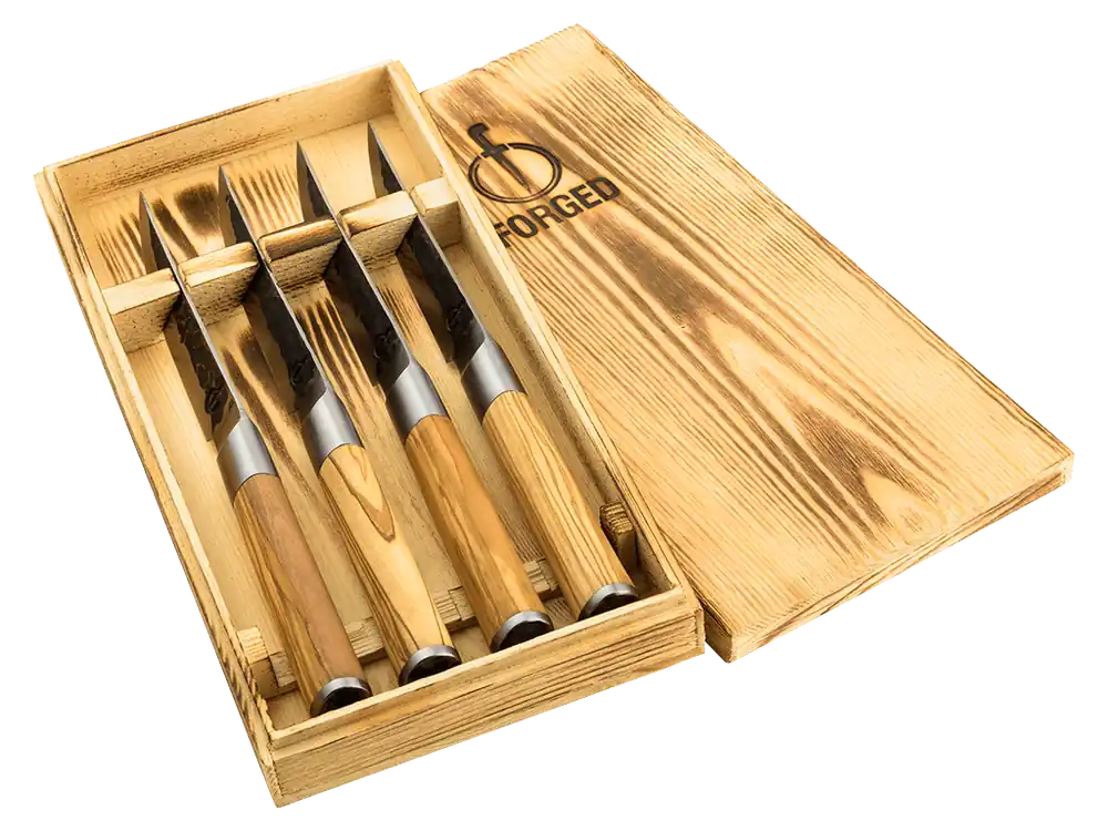 Ihned K Objednání Sada steakových nožů 4 ks, Forged Olive