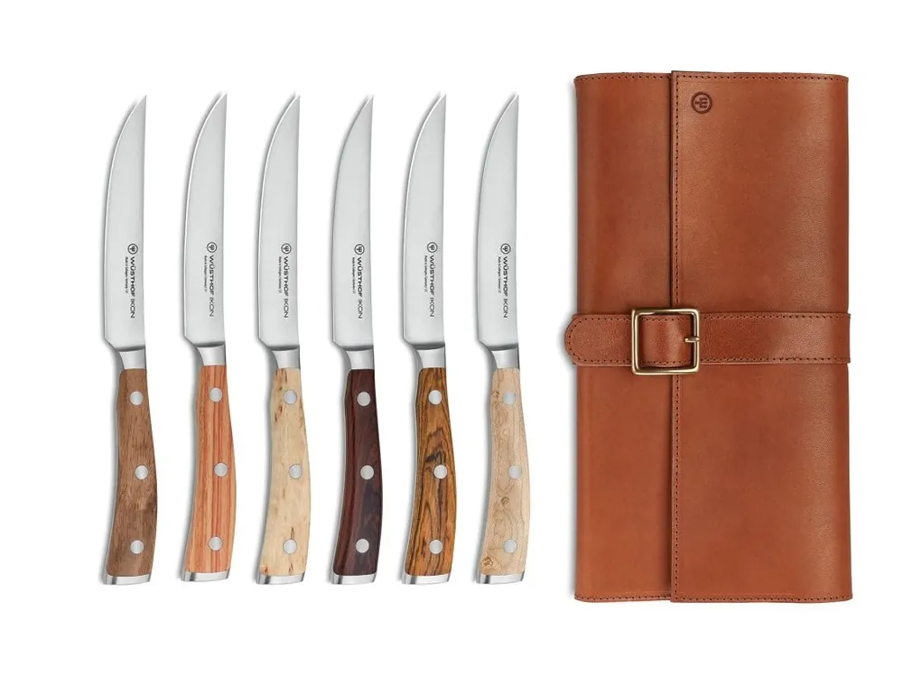 Sada steakových nožů Ikon, 6 ks - Wüsthof Solingen Oblíbený