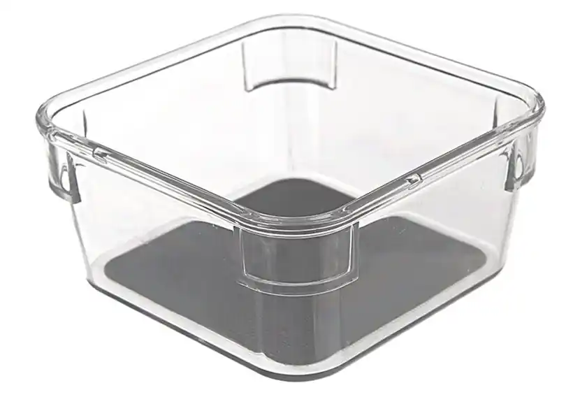 Zlevněný Plastový organizér Orion GREY 9,4x9,4x4,8 cm