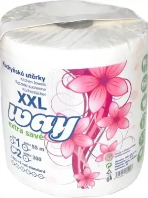 Kuchyňské utěrky dvouvrstvé Way XXL 55 m Značkový