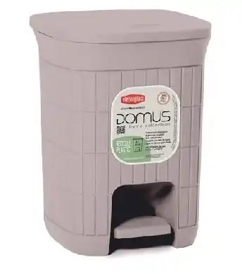 Přímo Od Výrobce Odpadkový koš DOMUS 6 l šedý